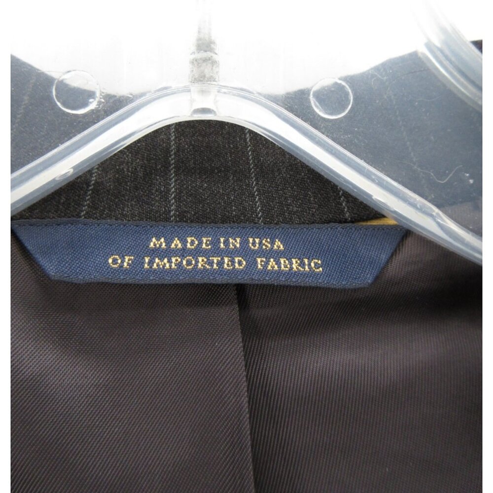 Brooks Brothers Sport Coat 46 L Estrato Madison 1818 Blazer Wool USA * - Picture 10 of 16